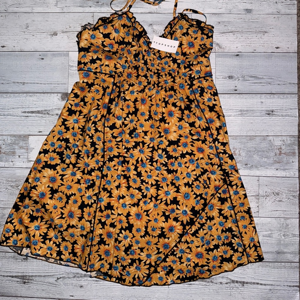 NWT Topshop halter dress